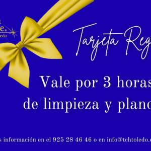 VALE POR 3 HORAS DE LIMPIEZA Y PLANCHA